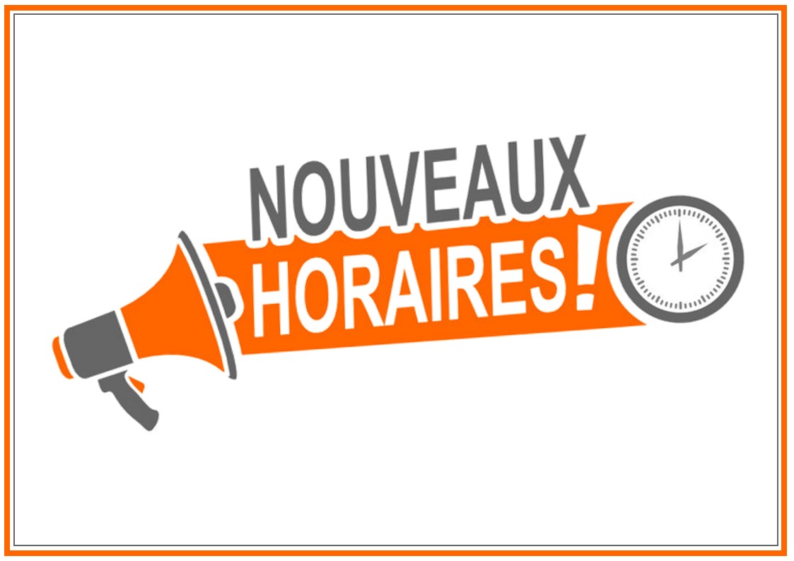 You are currently viewing CHANGEMENT HORAIRES MAGASIN